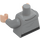 LEGO Medium Stone Gray Imperial Crew Member Minifig Torso (973)