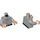 LEGO Medium Steengrijs Imperial Crew Member Minifig Torso (973 / 76382)