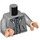 LEGO Medium Stone Gray James Sirius Potter Minifig Torso (973 / 76382)