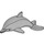 LEGO Medium Stone Gray Jumping Dolphin (34095 / 107190)