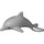 LEGO Medium Stone Gray Jumping Dolphin (34095 / 107190)