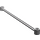 LEGO Mittleres Steingrau Link 1 x 16 mit Zwei Löcher (2637)