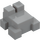 LEGO Medium Stone Gray Minecraft Frog with Gray (103725)