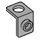 LEGO Gris pierre moyen Minfigure Neck Support Mur arrière plus épais (28974)