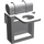 LEGO Medium Stone Gray Minifig Backpack Non-Opening (2524)