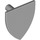 LEGO Medium Stone Gray Minifig Shield Triangular (3846)