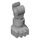 LEGO Medium Stone Gray Minifig Skeleton Leg (6266 / 31733)