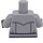 LEGO Medium Stone Gray Minifig Torso Film Noir Detective (973)