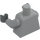 LEGO Medium Stone Gray Minifig Torso with Dark stone gray hands (76382 / 88585)