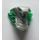 LEGO Medium Steengrijs Minifigure Hoofd Basilisk / Snake (41201)