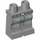 LEGO Medium Steengrijs Minifigure Heupen en benen met Riem en Zilver Armor (3815 / 89295)