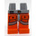 LEGO Mittleres Steingrau Minifigure Hüften und Beine mit Groß Pockets und Grau Belts (3815 / 13323)