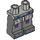 LEGO Medium Stone Gray Minifigure Hips with Decorated Dark Stone Gray Hips (3815 / 17573)