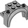 LEGO Medium Stone Gray Mudguard Brick 2 x 4 x 2.3 with Tall Wheel Arch (18974)