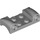 LEGO Medium Stone Gray Mudguard Plate 2 x 4 with Headlights and Curved Fenders (93590)