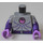 LEGO Grigio pietra medio Night Protector Busto (973)