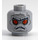 LEGO Gris pierre moyen Nute Gunray Diriger (Goujon de sécurité) (3626 / 86442)