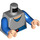 LEGO Mittleres Steingrau Padme Naberrie Torso (973 / 76382)
