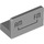 LEGO Medium Stone Gray Panel 1 x 2 x 1 with AM/FM with Rounded Corners (4865)