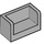 LEGO Medium Stone Gray Panel 1 x 2 x 1 with Closed Corners (23969 / 35391)