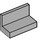 LEGO Mittleres Steingrau Panel 1 x 2 x 1 mit quadratischen Ecken (4865 / 30010)