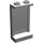 LEGO Gris pierre moyen Panneau 1 x 2 x 3 avec supports latéraux - tenons creux (35340 / 87544)