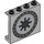 LEGO Gris pierre moyen Panneau 1 x 4 x 3 avec Safe Porte avec supports latéraux, tenons creux (35323 / 38122)