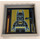 LEGO Medium Stone Gray Panel 1 x 6 x 5 with &#039;READY&#039; and Batman on Screen Sticker (59349 / 59350)