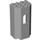 LEGO Gris pierre moyen Panneau 3 x 4 x 6 Turret mur avec Fenêtre (30246)