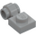 LEGO Medium Stone Gray Plate 1 x 1 with Clip (Thick Ring) (4081 / 41632)