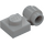 LEGO Medium Stone Gray Plate 1 x 1 with Clip (Thick Ring) (4081 / 41632)