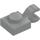 LEGO Medium Stone Gray Plate 1 x 1 with Horizontal Clip (Thick Open &#039;O&#039; Clip) (52738 / 61252)