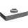 LEGO Gris pierre moyen assiette 1 x 2 avec 1 Stud (avec Groove) (3794 / 15573)