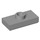 LEGO Gris pierre moyen assiette 1 x 2 avec 1 Stud (avec rainure et support de goujon inférieur) (15573)