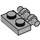 LEGO Gris pierre moyen assiette 1 x 2 avec Manipuler (Open Ends) (2540)
