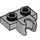 LEGO Gris pierre moyen assiette 1 x 2 avec Middle Douille à rotule (14704)