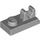 LEGO Medium Stone Gray Plate 1 x 2 with Top Clip with Gap (92280)