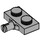 LEGO Mittleres Steingrau Platte 1 x 2 mit Rad Halter ohne verstärkte Unterseite (21445)