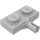 LEGO Medium Steengrijs Plaat 1 x 2 met Wiel Houder zonder verstevigde onderkant (21445)