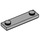 LEGO Medium Stone Gray Plate 1 x 4 with Two Studs with Groove (41740)