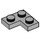 LEGO Medium Stone Gray Plate 2 x 2 Corner (2420)