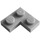 LEGO Medium Stone Gray Plate 2 x 2 Corner (2420)