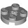 LEGO Medium Stone Gray Plate 2 x 2 Round with Axle Hole (with &#039;X&#039; Axle Hole) (4032)