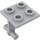 LEGO Mittleres Steingrau Platte 2 x 2 Dünn mit Dual Räder Halter mit Splinten (4870)