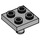 LEGO Mittleres Steingrau Platte 2 x 2 mit Unterseite Stift (Keine Löcher) (2476 / 48241)