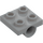 LEGO Medium Stone Gray Plate 2 x 2 with Hole with Underneath Cross Support (10247)