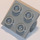 LEGO Medium Stone Gray Plate 2 x 2 with Hole with Underneath Cross Support (10247)