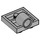 LEGO Medium Stone Gray Plate 2 x 2 with Hole without Underneath Cross Support (2444)