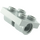 LEGO Medium Stone Gray Plate 2 x 2 with Pin Holes (2817)
