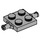 LEGO Mittleres Steingrau Platte 2 x 2 mit Zwei Rad Holders (4600 / 67687)
